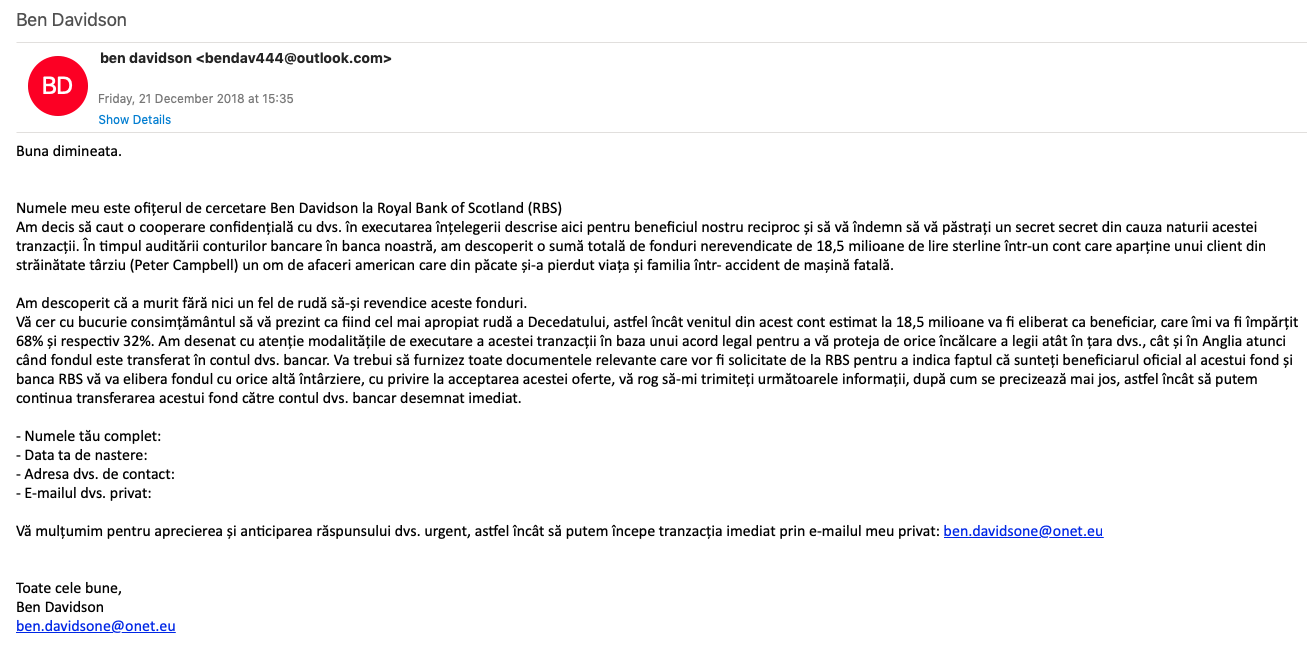 A dat norocul peste mine…