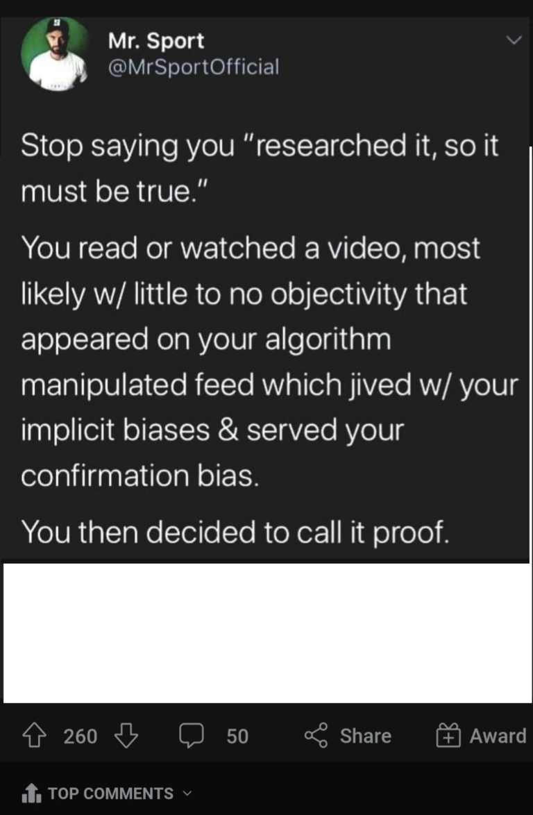 Social media is filled with researchers