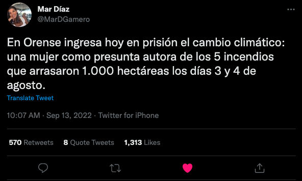 El cambio climático