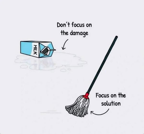 focus on the solution