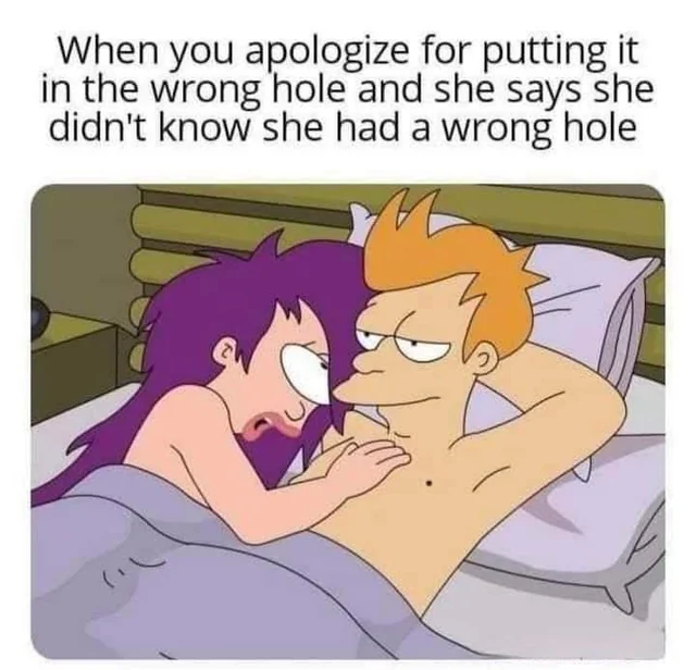 wrong hole
