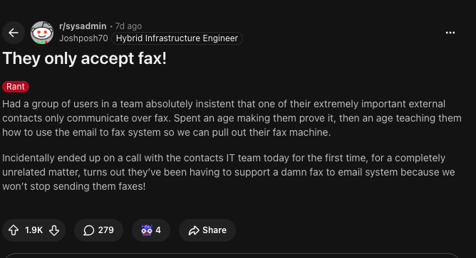 fax