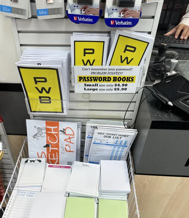 password books