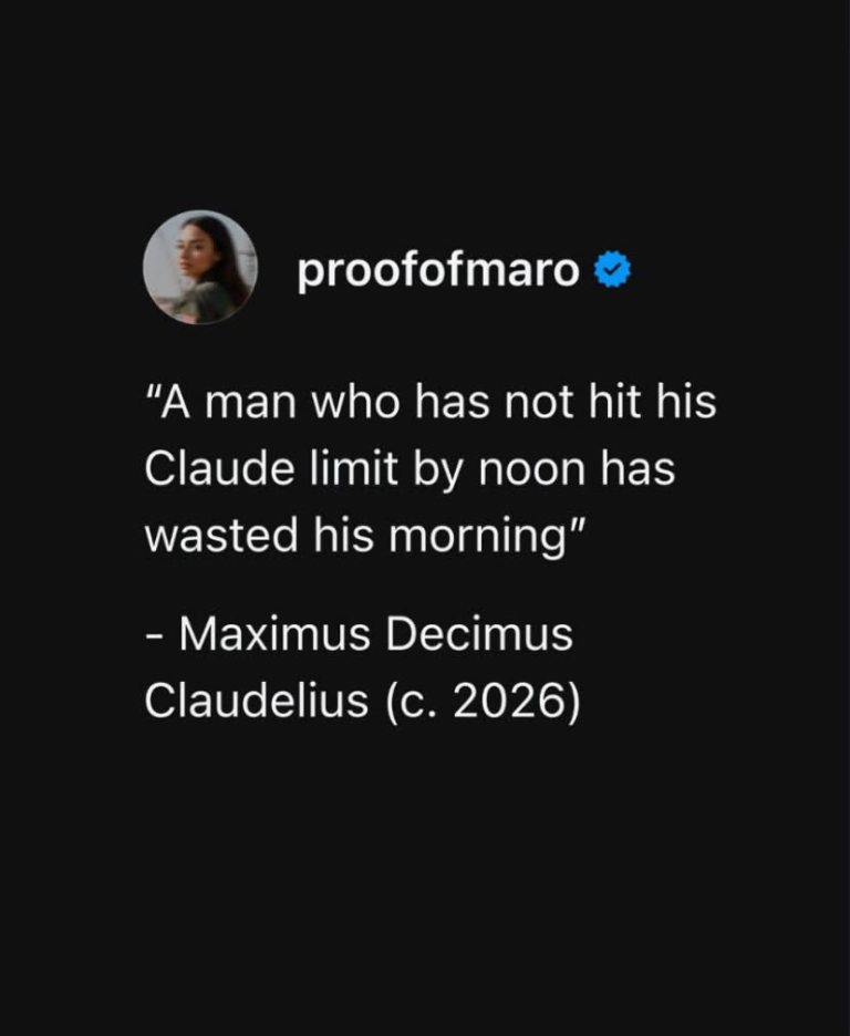 a man